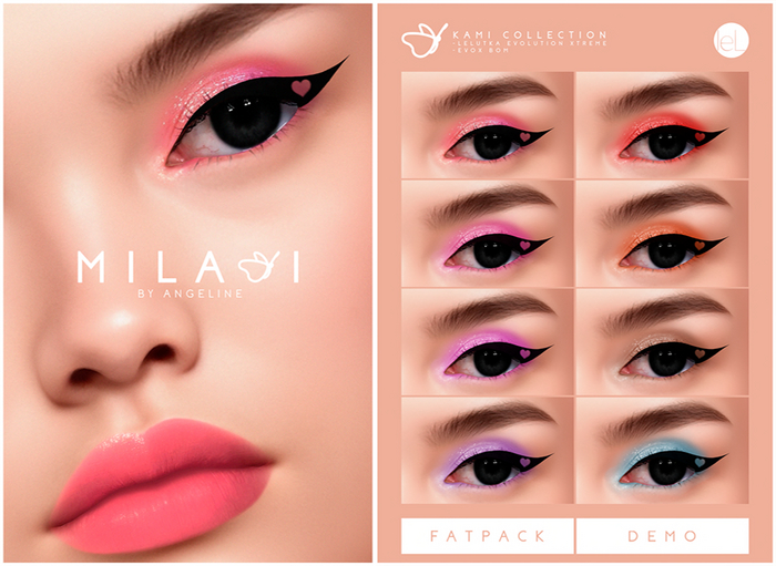 MILANI Cosmetics "Kami" Eyeshadow (FATPACK)