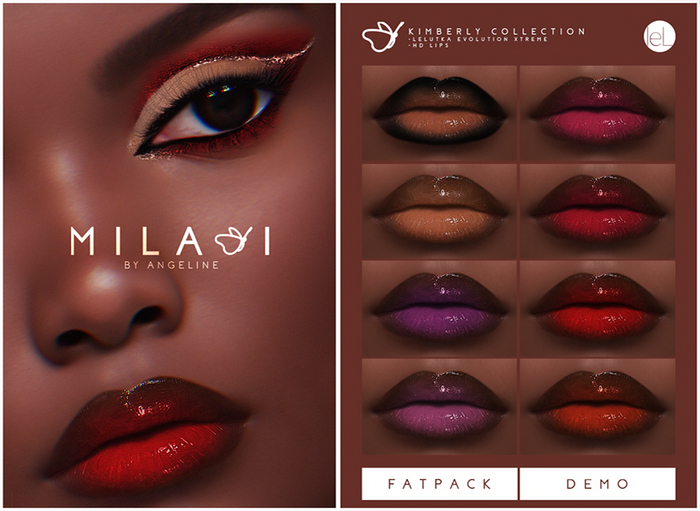 MILANI Cosmetics "Kimberly" Lips (DEMO)