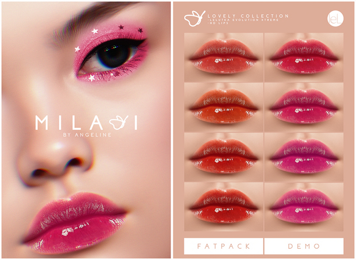 MILANI Cosmetics "Lovely" Lips (DEMO)
