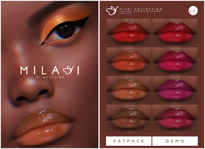MILANI Cosmetics "Nicki" Lips (FATPACK)