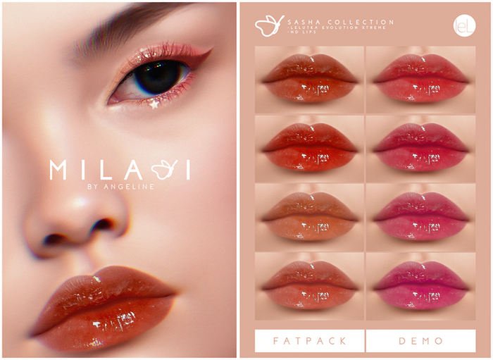 MILANI Cosmetics "Sasha" Lips (DEMO)
