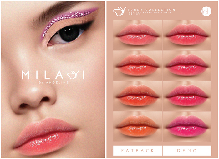 MILANI Cosmetics "Sunny" Lips (DEMO)