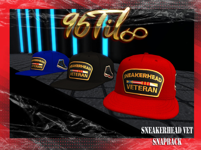 Sneakerhead Vet Snapback (Red)