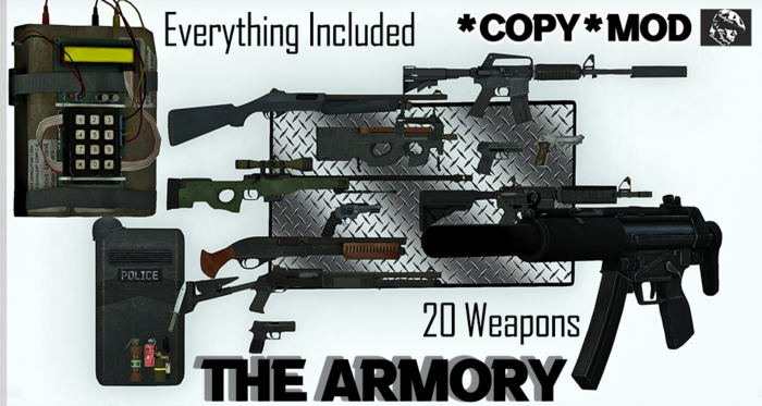 [Vinyl Destination] The Armory Gun Collection +20 Weapons