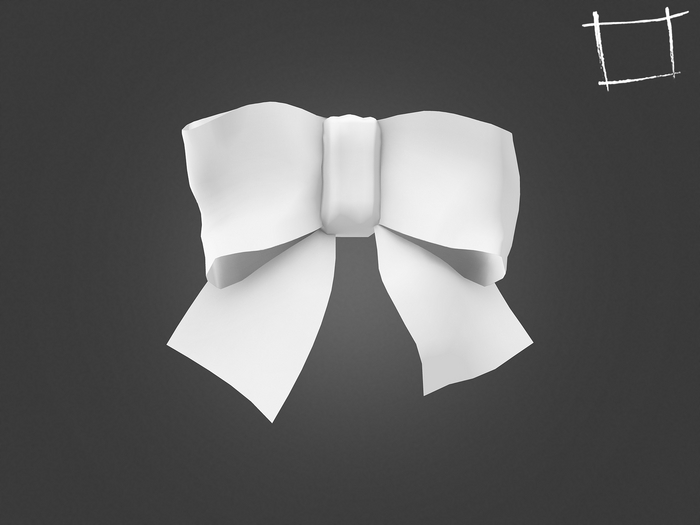 Full Perm None Rigged Large Bow Attachement