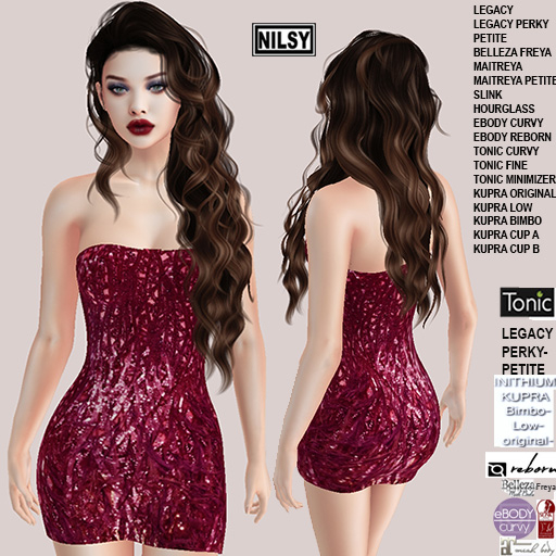 EMBOSSED LEATHER DRESS,MESH BODY