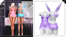 Havoc .Pixie Set . Purple