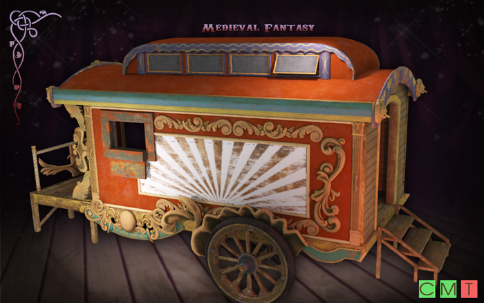 [MF] Circus Carnival Carriage Tiny House(boxed)