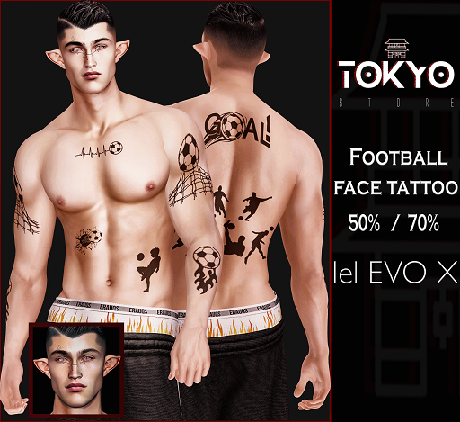 ::Tokyo Store:: Tattoo  Football