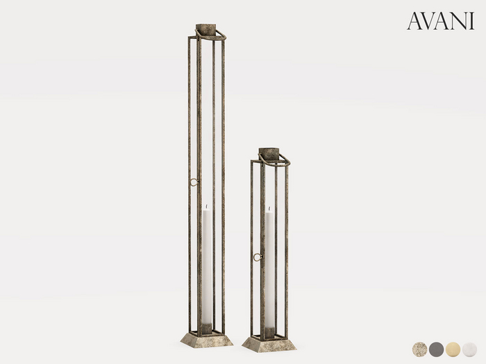 Avani Rocco Collection Tall Lantern, All