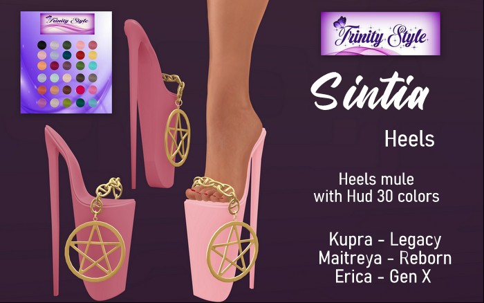 .- Trinity S.-  Sintia Heels   Fatpack