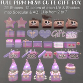 * Full Perm Mesh * Cute Gift Box *