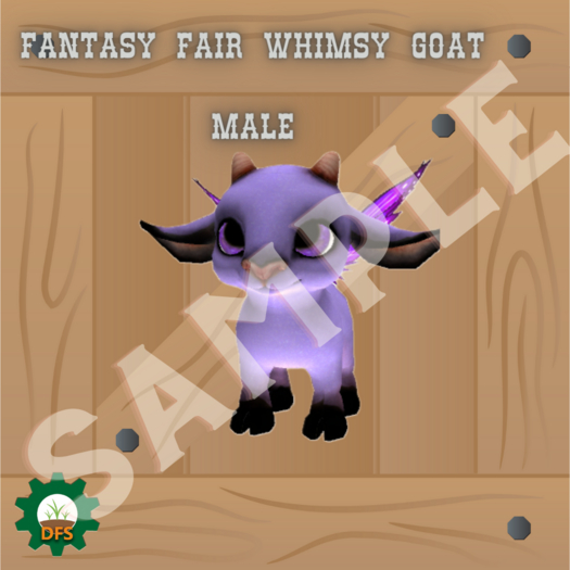 DFS - Fantasy Fair Whimsy Goat - Male - Texture