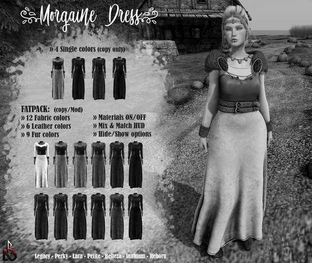 //R3D// Dress Morgaine - DEMO