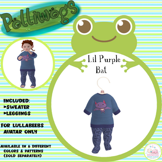 ~PW~ Lil Purple Bat Set LB (Unpacker)