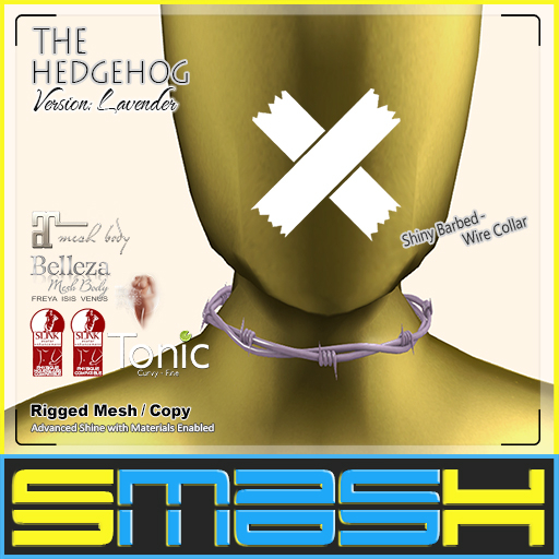 SMASH - The Hedgehog (Lavender)