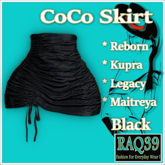 [R39] CoCo Skirt-Black
