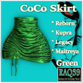 [R39] CoCo Skirt-Green