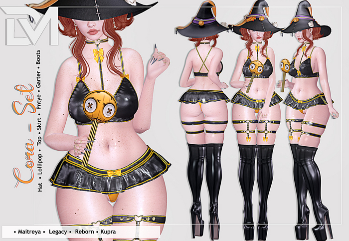 DM:: Cora Set - Maitreya/Legacy/Reborn/Kupra