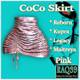 [R39] CoCo Skirt-Pink