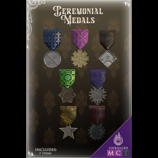 Incantrum Ceremonial Medals