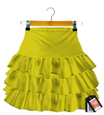 ANNA-ABS Skirt -yellow