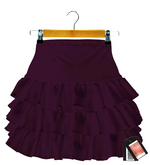 ANNA-ABS Skirt -Purple