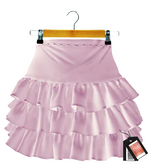 ANNA-ABS Skirt -Pink