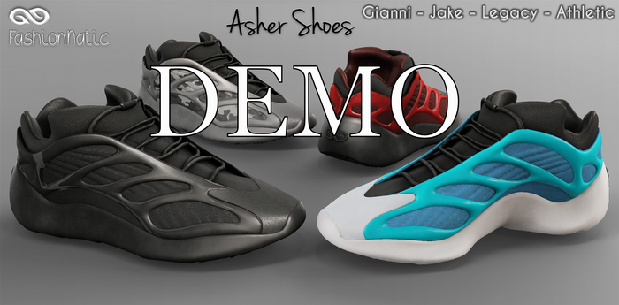 Demo Asher Male Shoes- Fatpack Colors - Signature Gianni, Belleza Jake , Legacy - FashionNatic