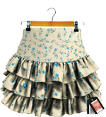 ANNA-ABS Skirt -Flower W