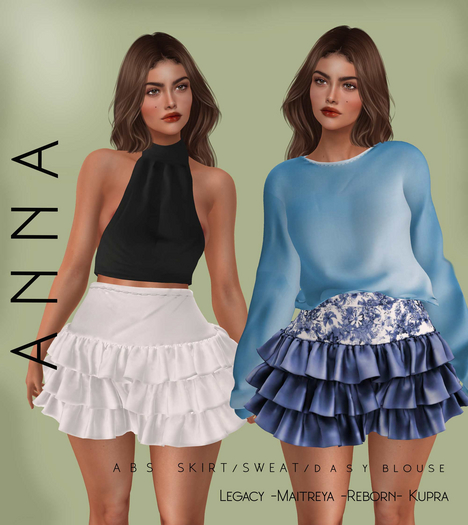 ANNA-Abs Skirt -FATPACK