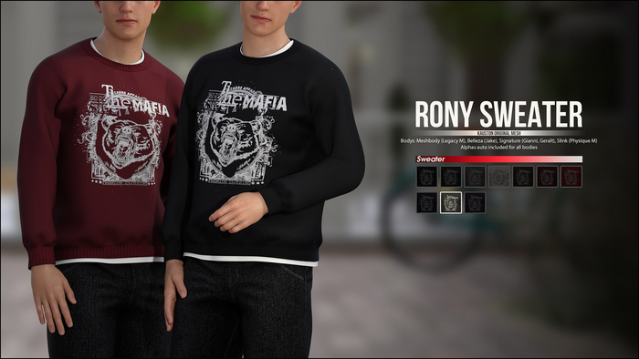 [Kauston] Rony Sweater (Dark Green)