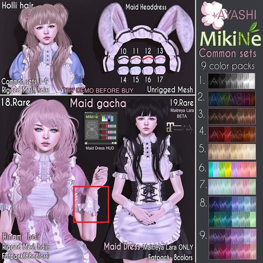 [MiKiNe] Maid Sleeve