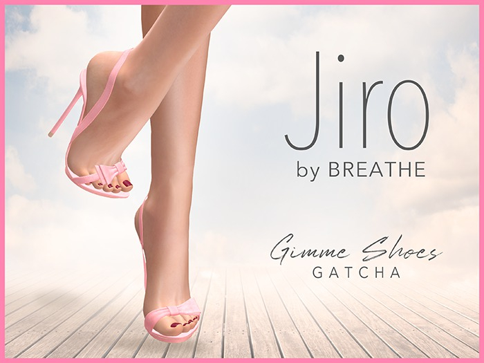 [BREATHE]-Jiro Heels-Powder Pink