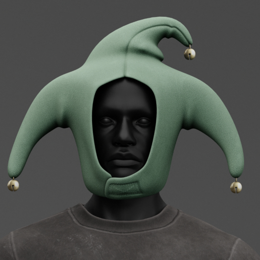 ardor* jester hat green