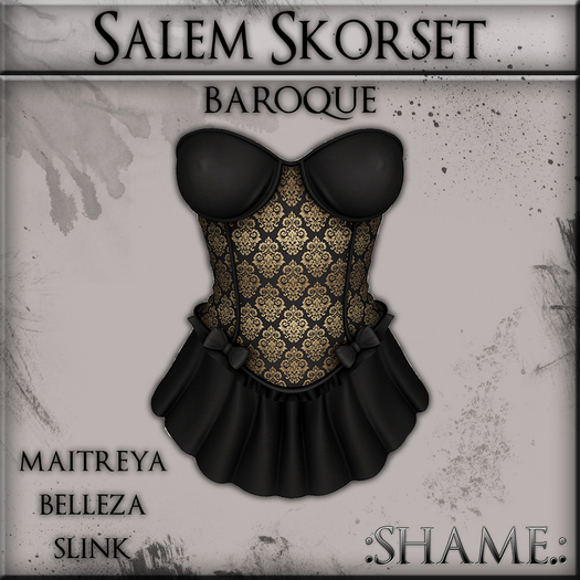 :Shame.: Salem Skorset~Baroque