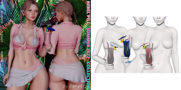 Rebelpill - Summer 2022 Collection Cocktail FATPACK