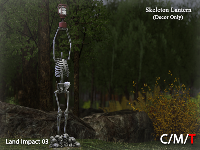 "Killer's" Skeleton Lantern (Decor Only)