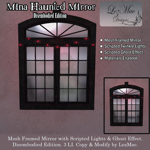 Mina Haunted Mirror (Disembodied)
