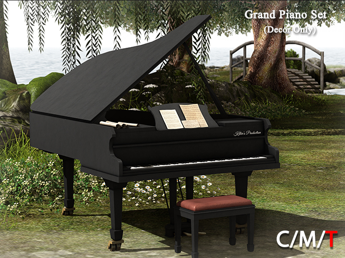 "Killer's" Grand Piano Set (Halloween Version Added Inside)