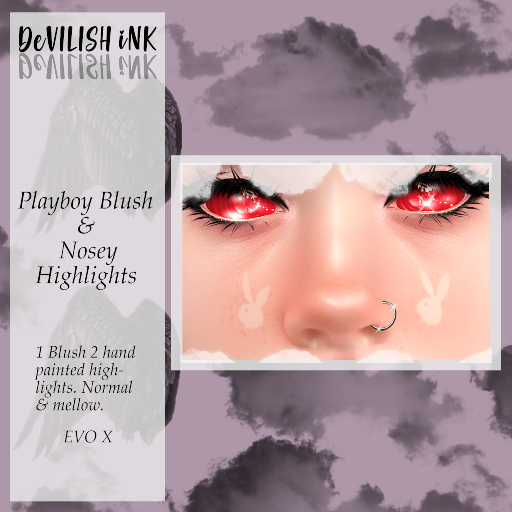 Devilish. Playboy Blush & Highlight / EVOX