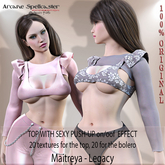 PUSH UP on / off effect Top Roberta PUSH-UP *Arcane Spellcaster*