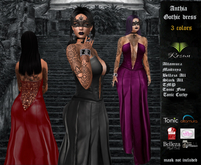 Res_ Anthia leather strapples gown Fat Pack