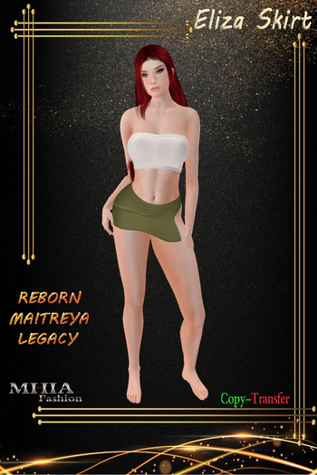 [MHIA] Eliza Skirt Army Green