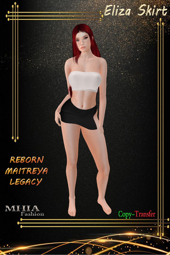 [MHIA] Eliza Skirt Black