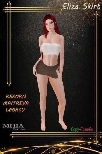 [MHIA] Eliza Skirt Brown