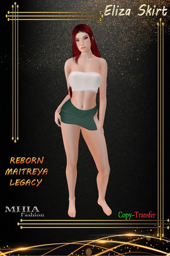 [MHIA] Eliza Skirt Green