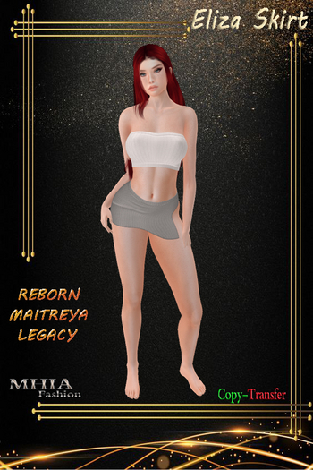 [MHIA] Eliza Skirt Grey