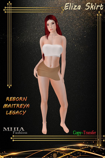 [MHIA] Eliza Skirt Light Brown