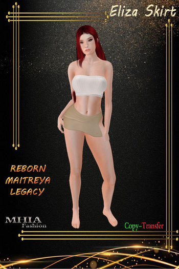 [MHIA] Eliza Skirt Tan